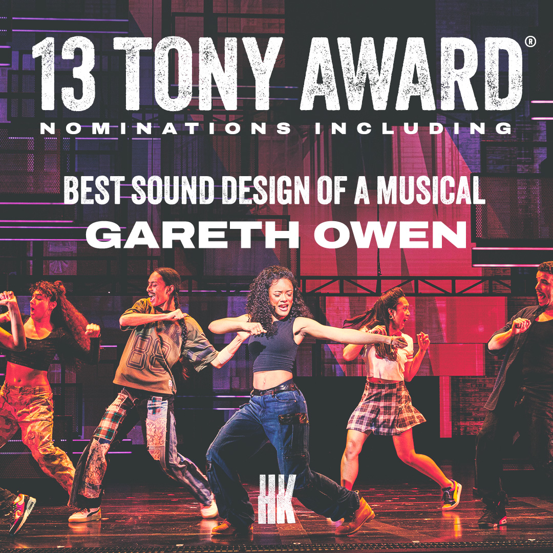 The most nominated musical of the season! @HellsKitchenBway #sounddesigner @aliciakeys @adamblackstone @TheTonyAwards #TonyAwards #theater #theatre #Broadway