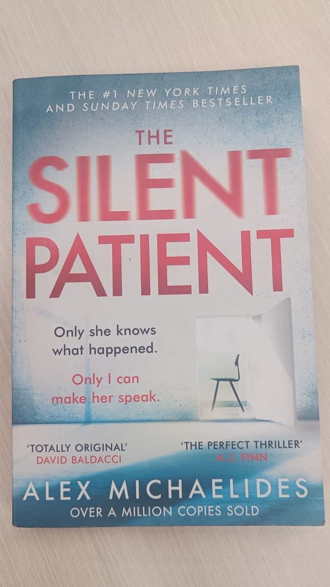 itsrajputamit's tweet photo. Week 17 done.
Book covered : The Silent Patient
Author : Alex Michaelide
Book 17/48
#1book1week https://t.co/4WGc4MMvn9