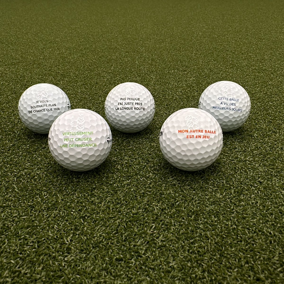 PERSONALIZED GOLF BALLS ARE AVAILABLE NOW! 🙌 Put a personal twist on your golf balls this season with our selection of customizable golf balls. 🔥 ⛳ Some limitations apply. Max 11 dozen per order. Shop now: bit.ly/3JGK5Tz