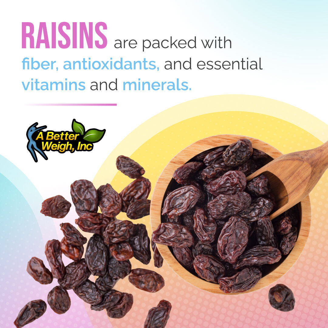 🍇 Raisin' the Bar on Healthy Snacking! 🍇
🥣 Sprinkle them on your morning oatmeal or yogurt 
🥖 Mix them into trail mixes, granolas, and baked goods
🥗 Toss them into salads, roasted veggies, or rice dishes #NaturallySweet 🍯 #SuperfoodStar #EatTheRainbow 🌈#NationalRaisinsDay