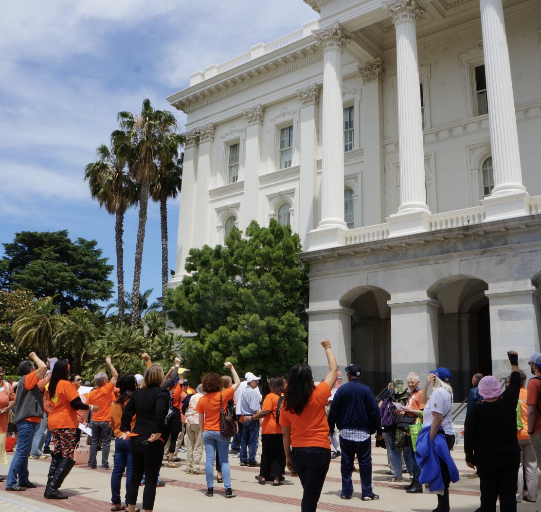 It’s #HungerActionDay! For the first time in 5 years, #CHAC is back in person at the Capitol and our powerful group of community members and advocates from across the state is making sure our elected officials hear loud and clear: 📢We must #BiteBackAgainstHunger!