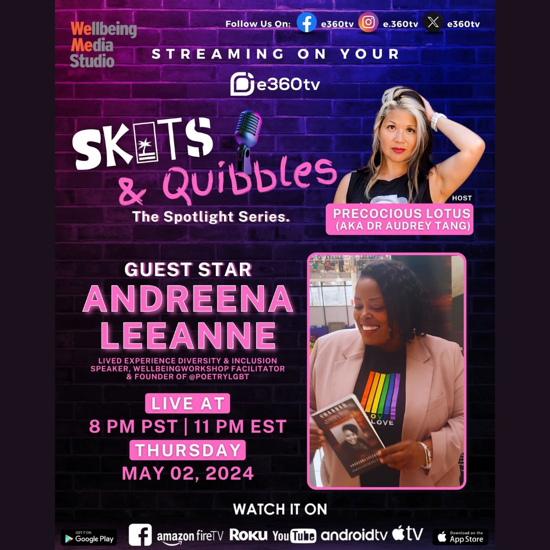 Andreena Leeanne, poet, activist and speaker performs her poetry, and shares her story of adversity and how she supports others through writing. Note: Contains strong language and discussion of child abuse and suicide