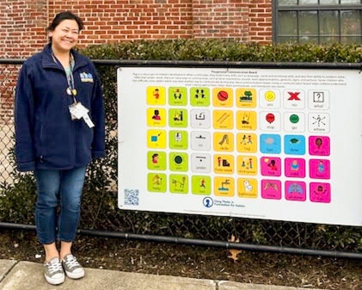 Thank you to the Doug Flutie Jr. Foundation for donating our new Playground Communication Board!
This board is one more way to further our commitment to a culture that is diverse, equitable & inclusive to ALL learners.
#BRCPS #flutiefoundation #AutismAcceptanceMonth #WholeChild