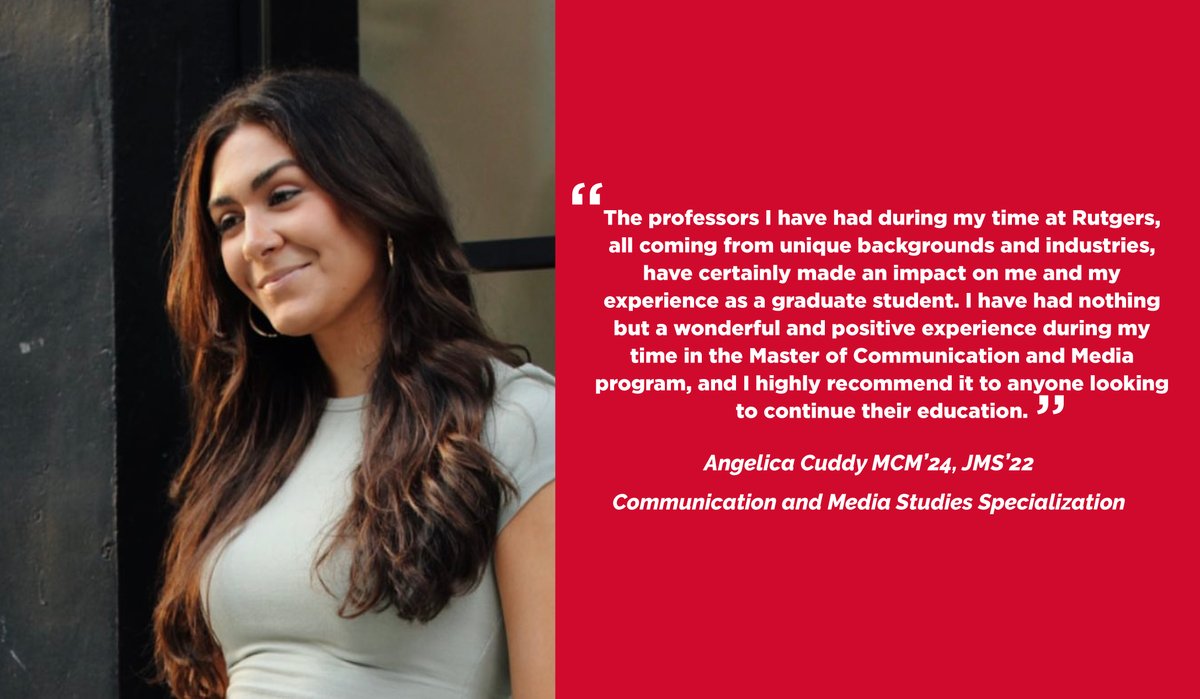 Hear from current MCM student Angelica Cuddy at the online info session May 1, at 6:30 pm ET! She’ll discuss her experience as a student completing the MCM program in just two years, why she chose the MCM, & more. Ask questions! Register today! ow.ly/JYwV50Rf1XY