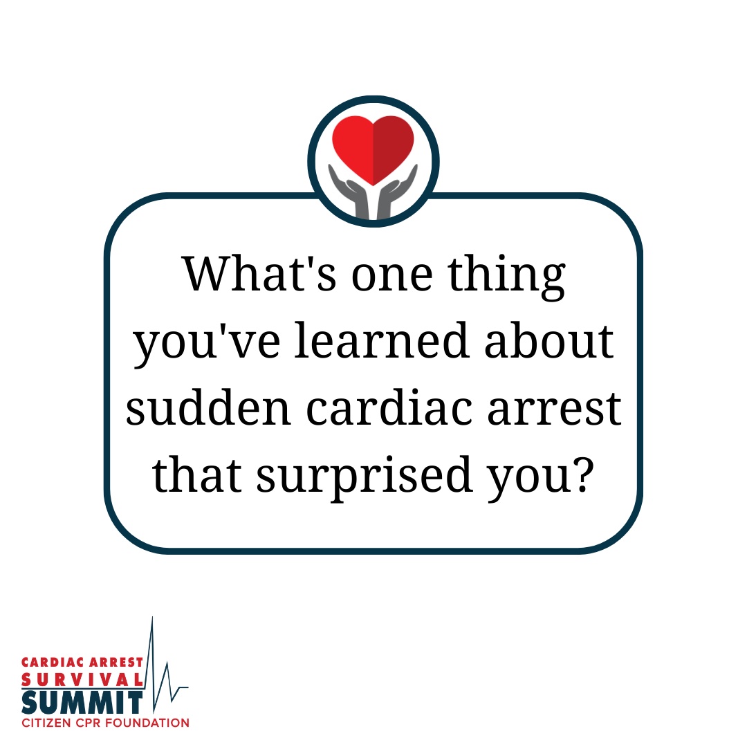 Did you know? Sudden cardiac arrest is not the same thing as a heart attack. While they can have similar symptoms, sudden cardiac arrest is when the heart suddenly stops beating. Knowing the difference could save a life. Share with us what you've learned! #CPR #SCA