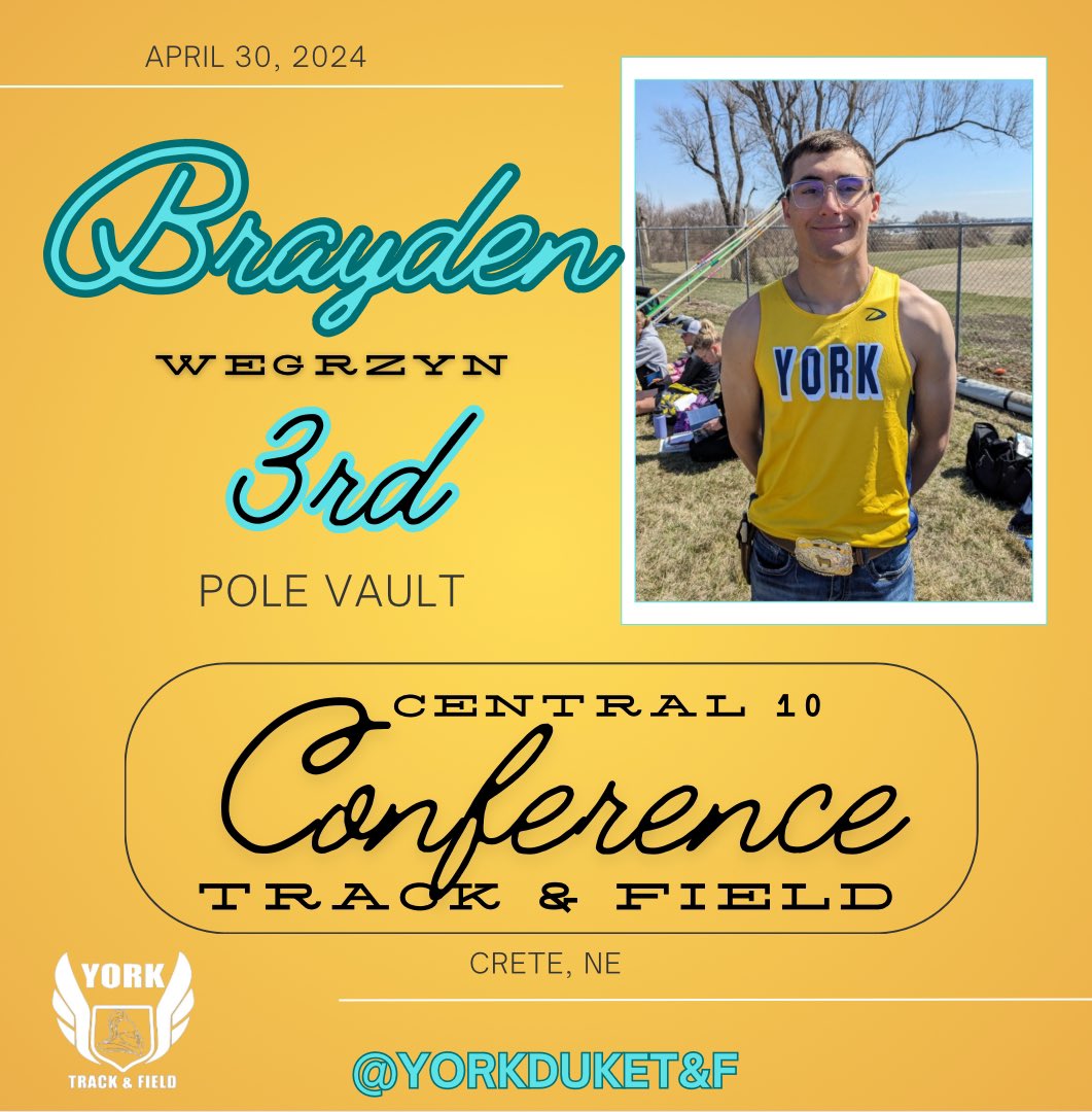 York Track & Field tweet media