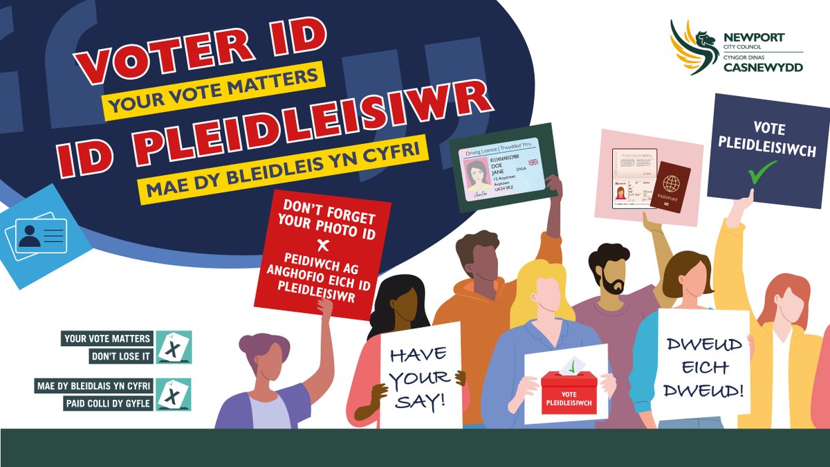 You need a photo ID to vote in a polling station for the Police and Crime Commissioner on Thursday. Find out more here ow.ly/RobB50RqnQh #YourVoteMatters