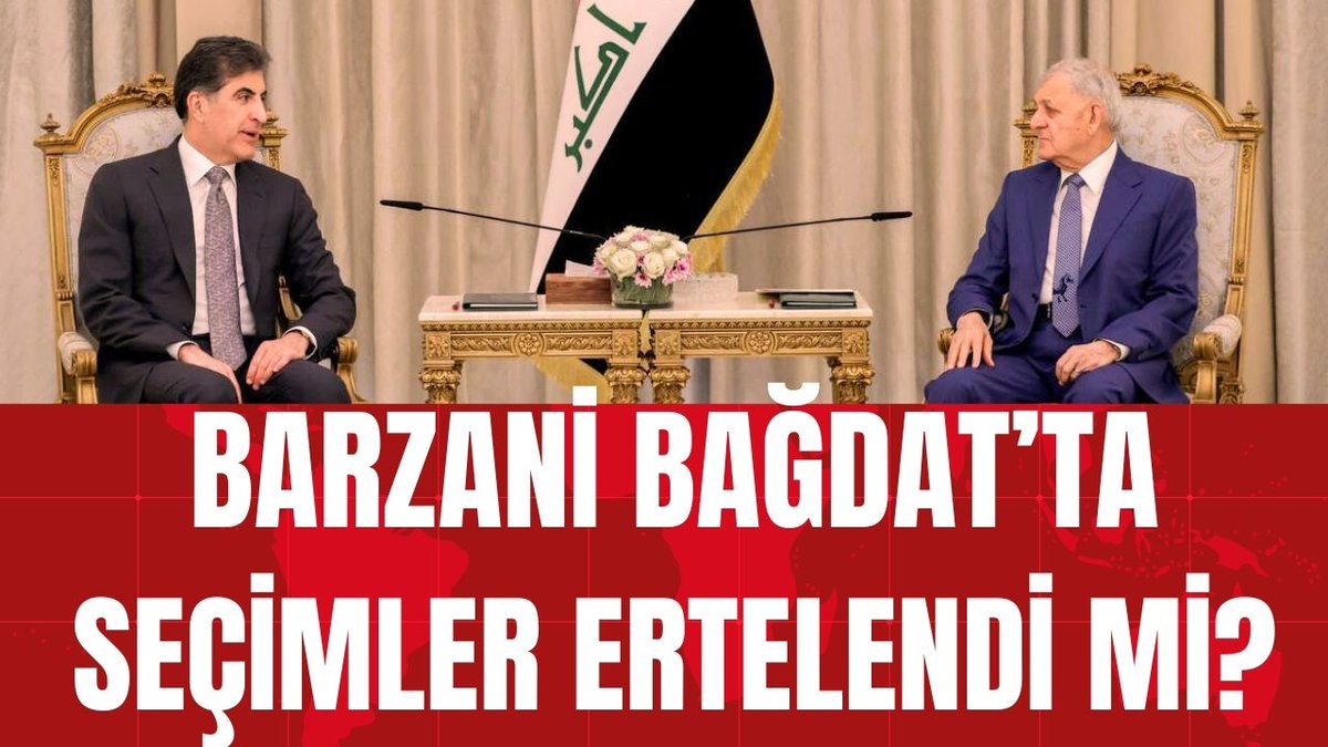 Barzani Bağdat'ta: Seçimler ertelendi mi? youtu.be/xtg_qa9f8QY?si… @YouTube aracılığıyla