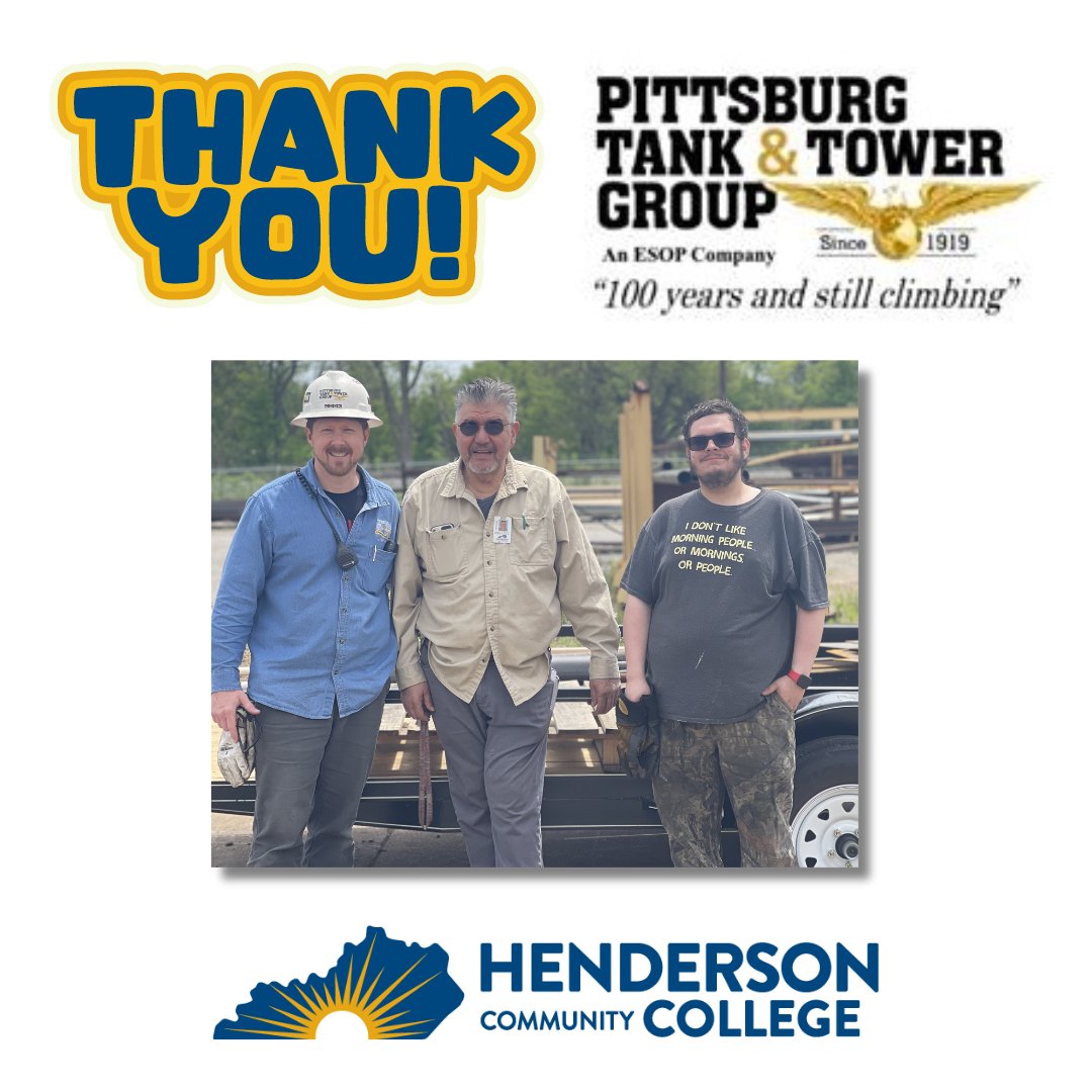 👨‍🏭 We're closing out National Welding Month with a big THANK YOU to our friends at Pittsburg Tank & Tower for their recent generous donation of approximately 1,000 pounds of metal! We appreciate your partnership and continued support. #NWM2024