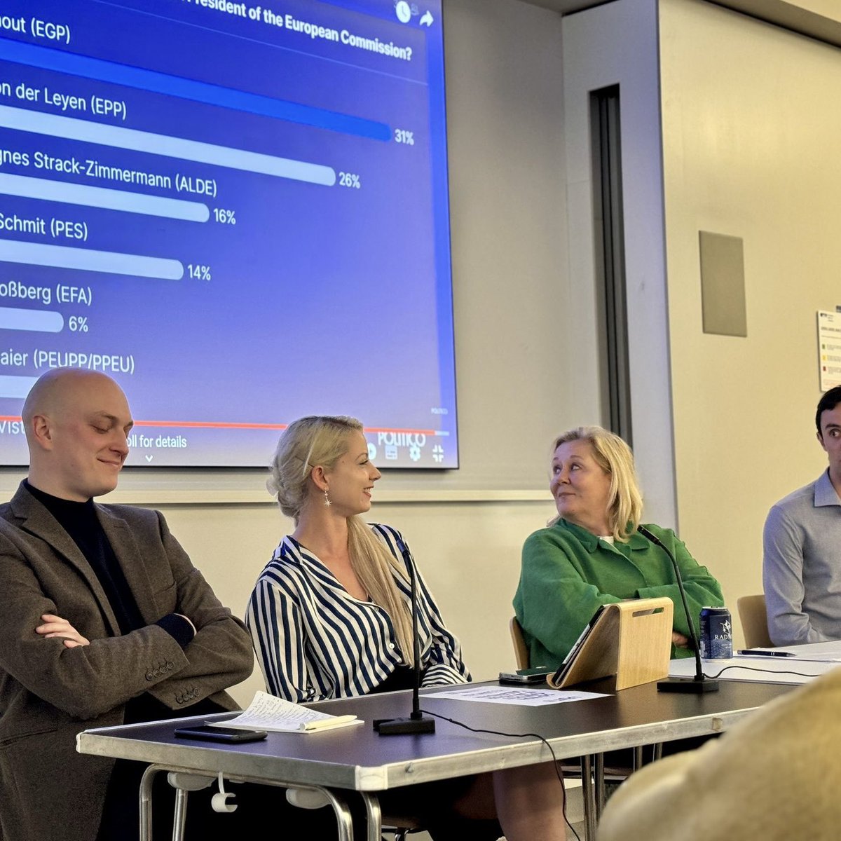 Closing a very special day in style! We entered the final few weeks before #euelections2024 publishing our elections video with a very important message to pass on, and joining a viewing of the candidates debate at @UCL_EI yesterday.