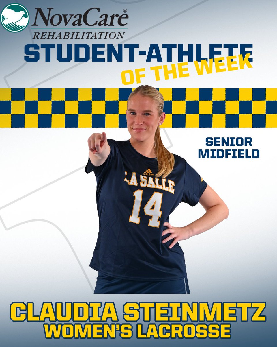 Your @novacarerehabilitation Student-Athlete of the Week is...... Claudia Steinmetz ‼‼

#GoExplorers🔭