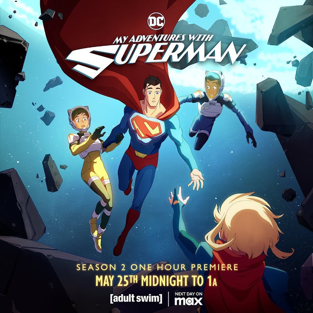 My Adventures with Superman regresa el 25 de mayo con su segunda temporada.