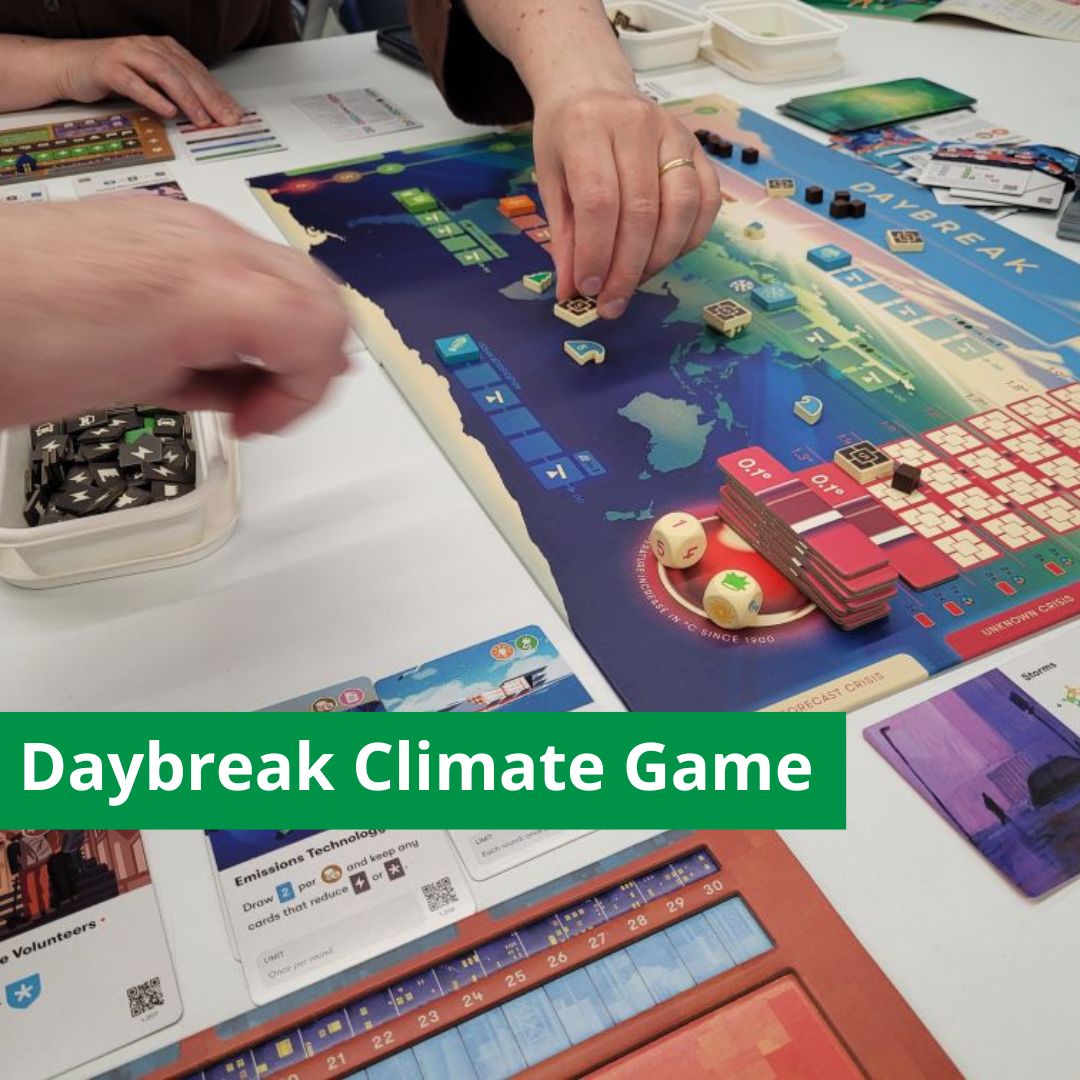 Connect Fest event recap: The Daybreak Climate Game was held at BCIT and hosted by Abhirami Senthilkumaran. @bcitlib  <a href="/sfucentral/">SFU Student Central</a>