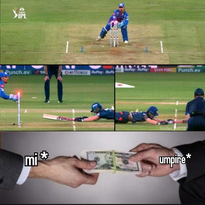 Umpire indians for a reason 🫡😂