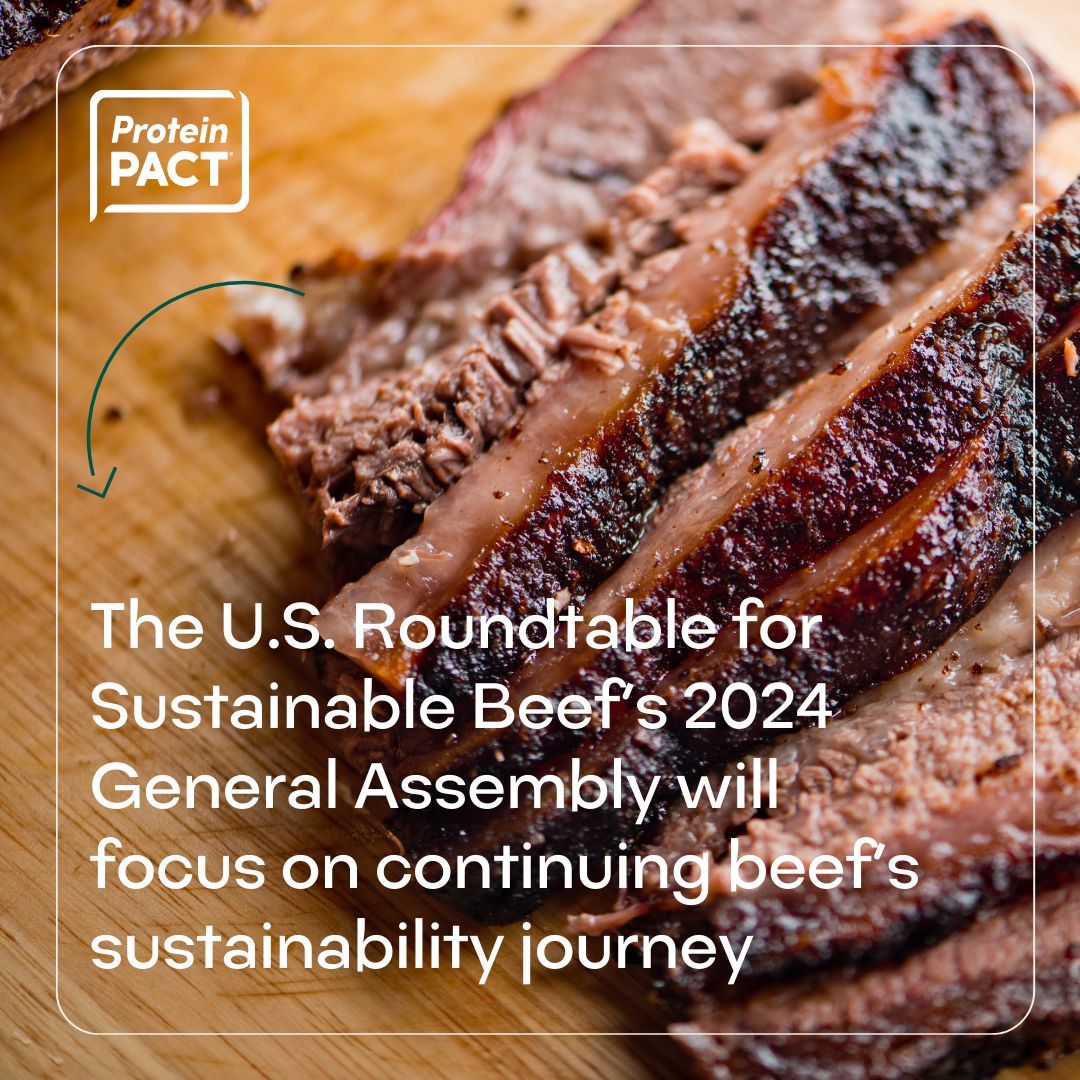 #ProteinPACT partner @USRSBeef's General Assembly kicks off today, bring together partners throughout the beef value chain to focus on continuing beef's sustainability journey. 

buff.ly/3wNlxFb