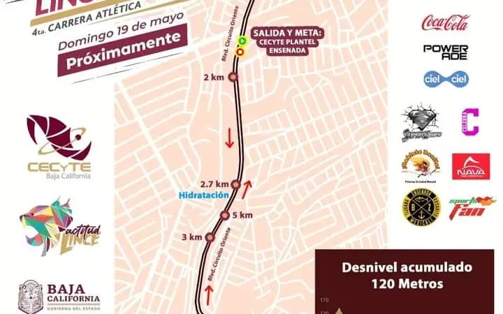 41Informa's tweet photo. Revelan ruta carrera Actitud Lince 5k.

ℹ️ https://t.co/dfsz6qJpMb

#NoticiasBC #Ensenada #BajaCalifornia #Carrera #CECyTE #Proximamente #Lince #Noticias https://t.co/8CBqnHGee7