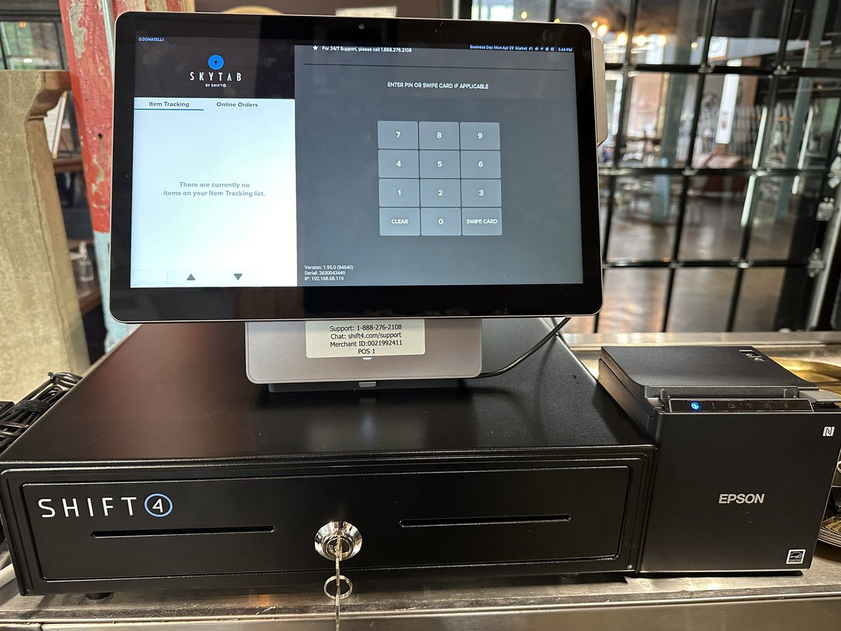 We are going happy to welcome another fabulous restaurant to the #Shift4 #SkyTab family!! D. Donatelli in Dalton GA has chosen the best in restaurant POS technology with #SkyTabPOS to power their customer experience!!