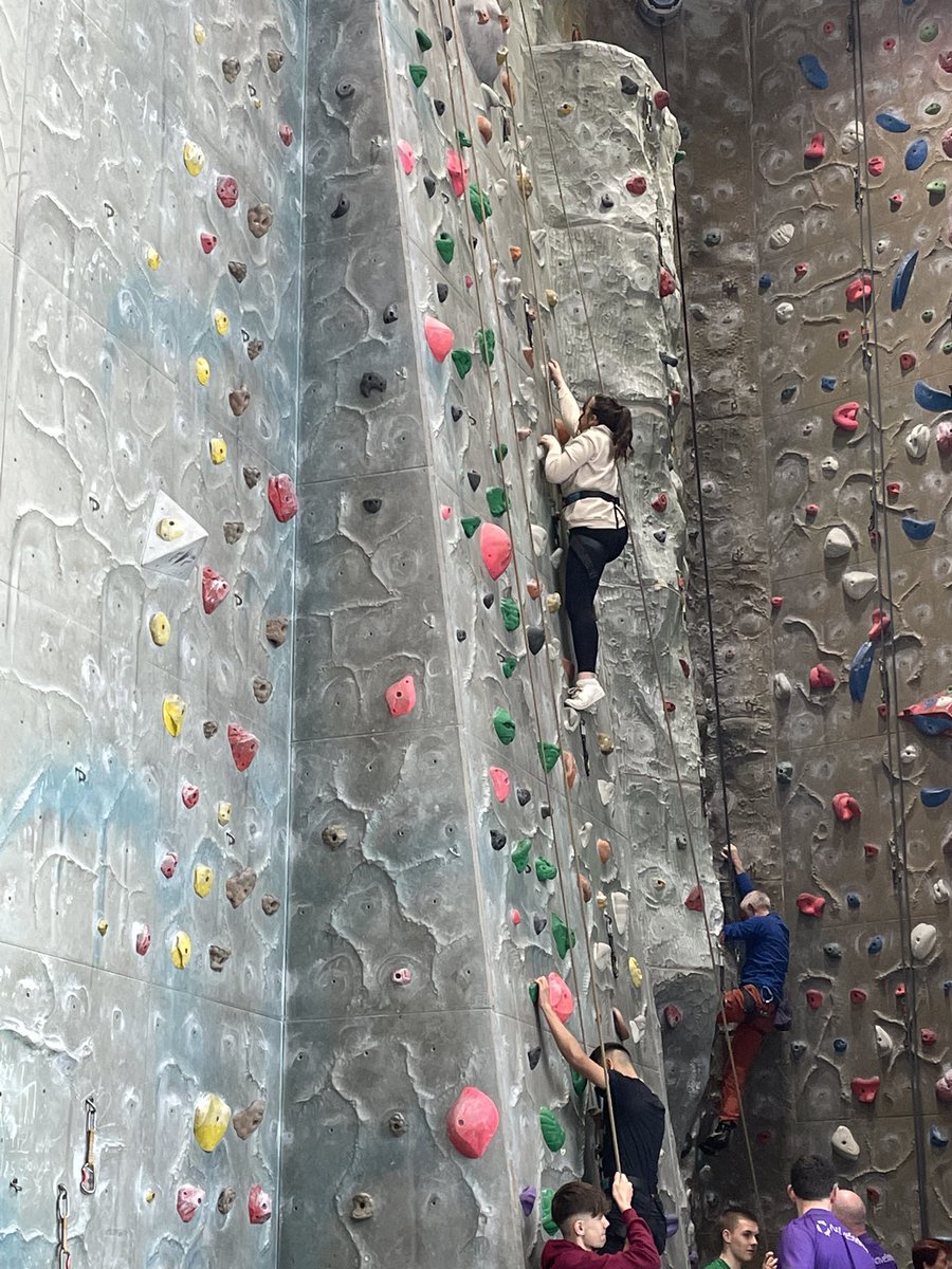 Day 7 of ACE was another physical challenge at @thepeakstirling but this time with a focus problem solving, adaptability and communication 🧗‍♂️