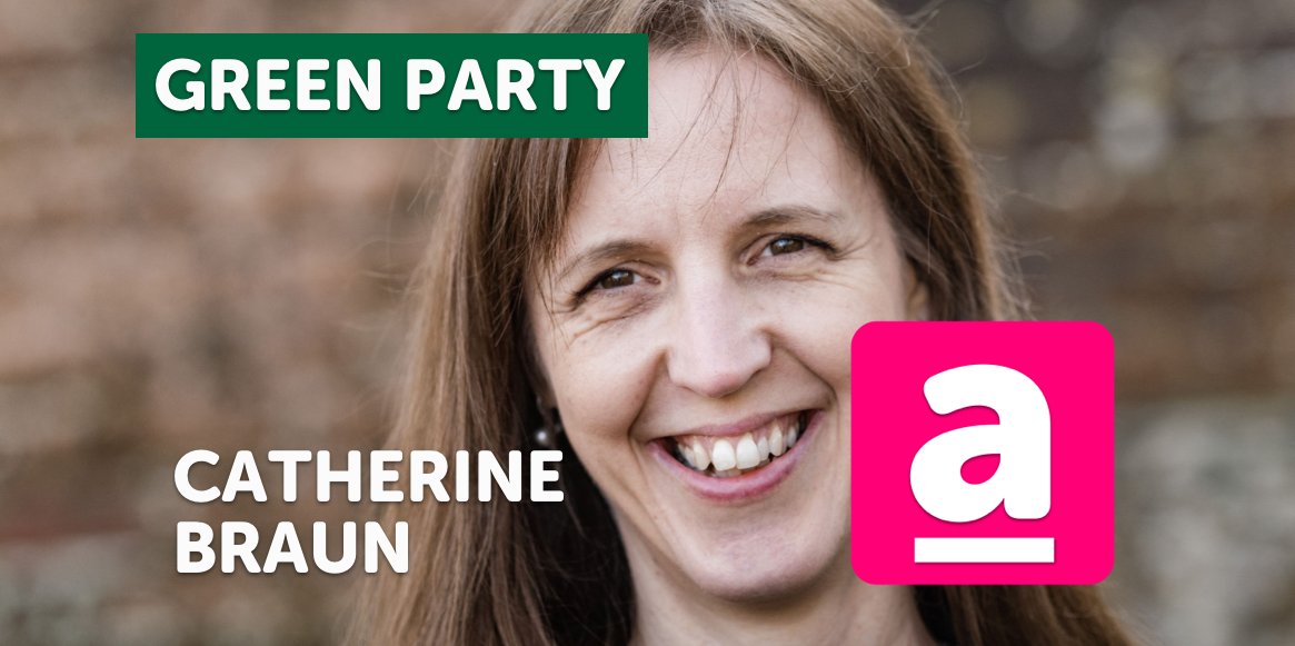 The @TheGreenParty Leader of @StroudDC, @Cath_Braun, talked to Stroud’s alternative news outlet, @AmplifyStroud, about Thursday’s council elections and why votes for Greens are votes for a better #Stroud #LE2024