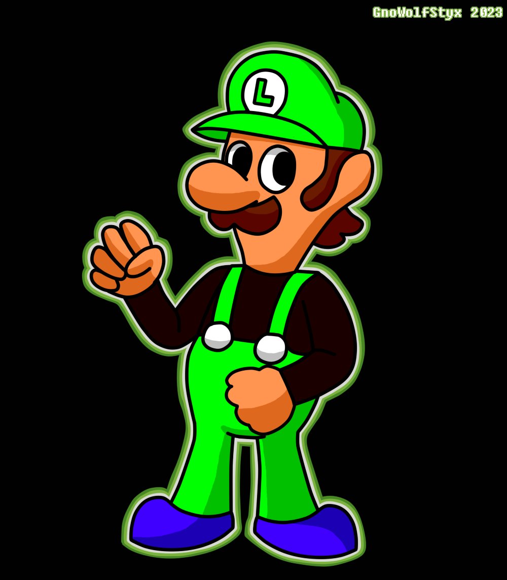 I drew this Mario Bros Luigi

Great job to everyone who participated!