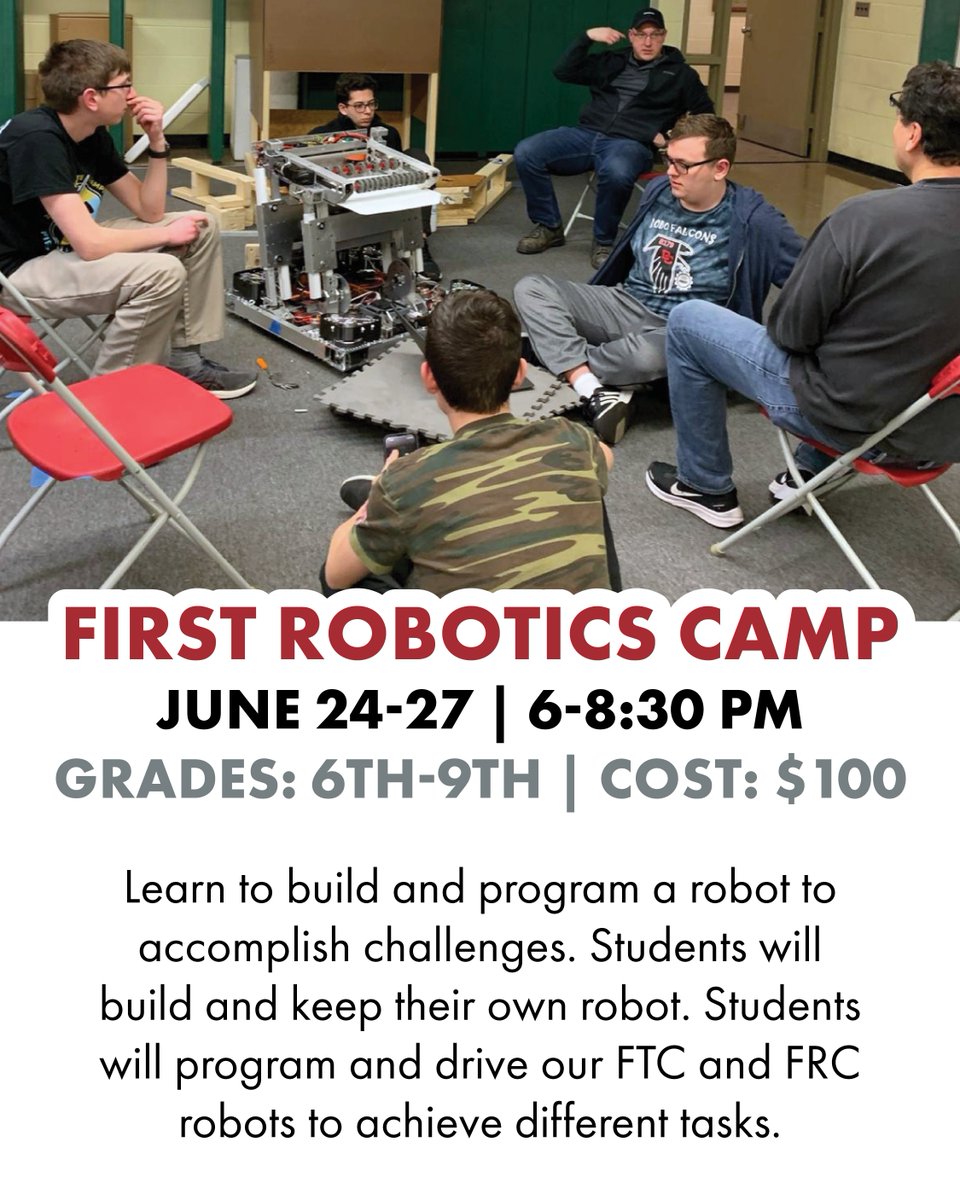 Looking for a fun and educational summer activity? We are offering various summer camps including 🎭 theater camp, 🔍 foresnics science camp and 🤖 robotics camp! Learn more and sign-up at bit.ly/DC-Summer-Camps