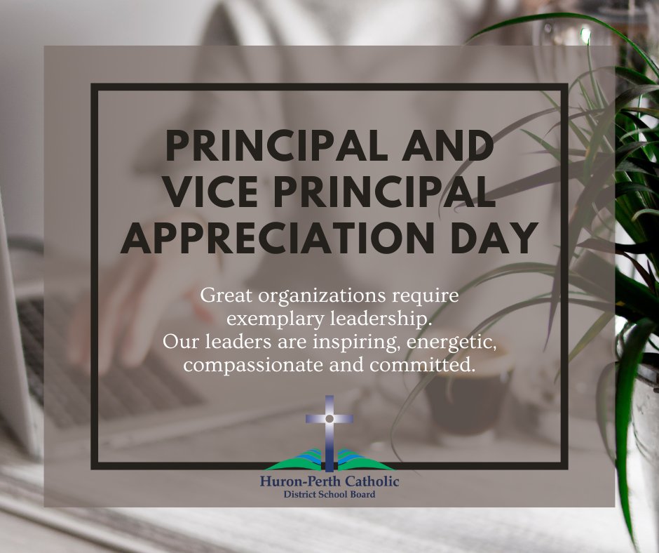 Our #HPCDSB Principals & VPs are passionate about improving outcomes for children and families. Most importantly, we have a leadership team of faith-filled servant leaders who demonstrate care for the people whom they lead. #Educationleadership #Principal #viceprincipal