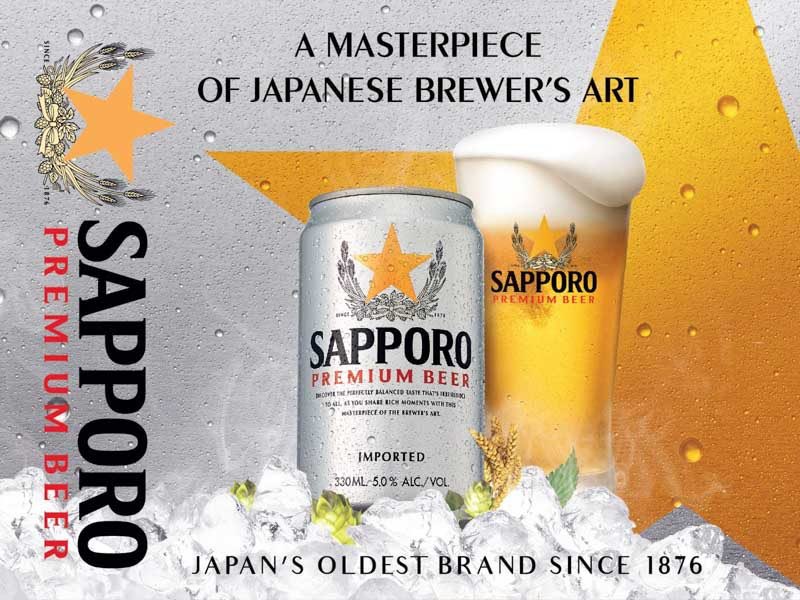J’viens de goûter à l’instant la bière SAPPORO et j’valide. C’est léger, agréable, rien à dire, j’adore les bières asiatiques 💛