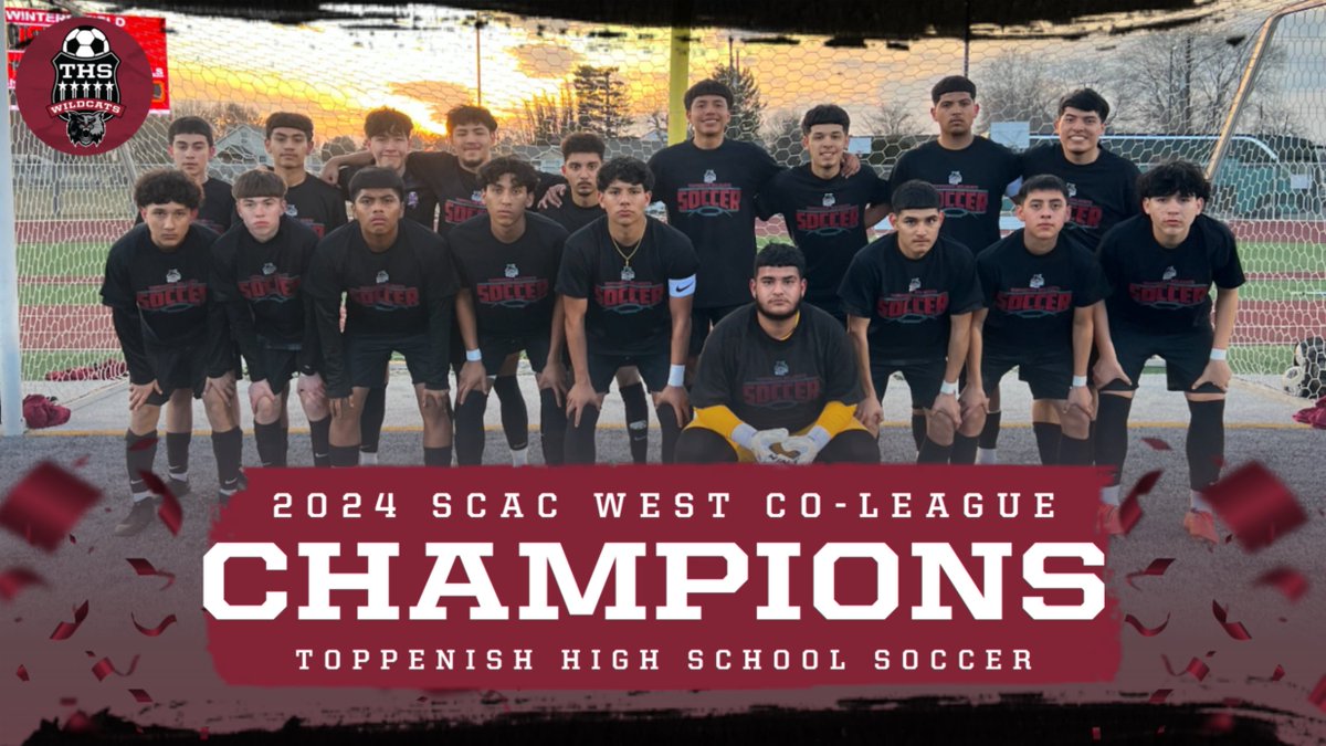 Congratulations to the THS Boys Soccer team as they wrapped regular season play as the SCAC West Co-League Champions! This is their 3rd SCAC West League Championship in 4 seasons! Once again, congratulations to the players and coaching staff on this accomplishment!