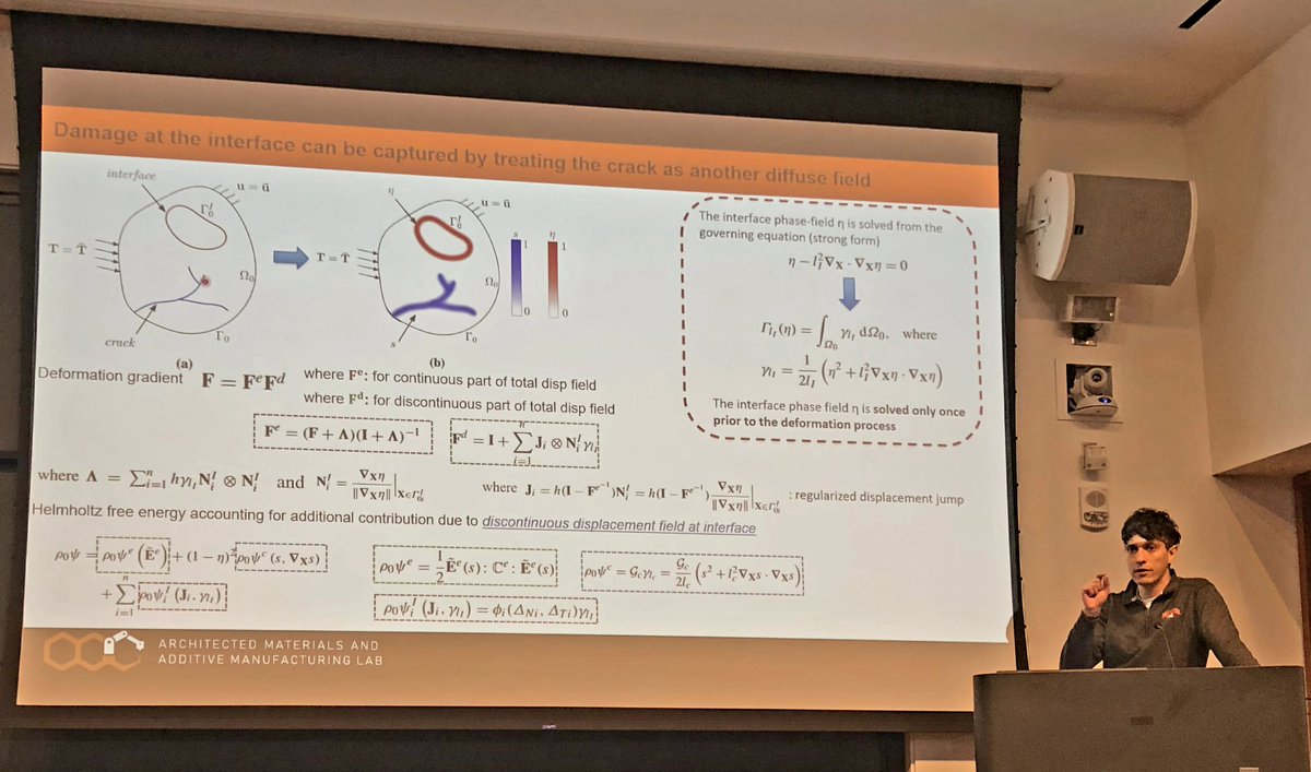Visual from my recent talk at our CEE seminar series this past week (@EPrinceton). I discussed some of my recent work on fracture and additive manufacturing of multi-material systems. The work combines computation, experiment, and theory.