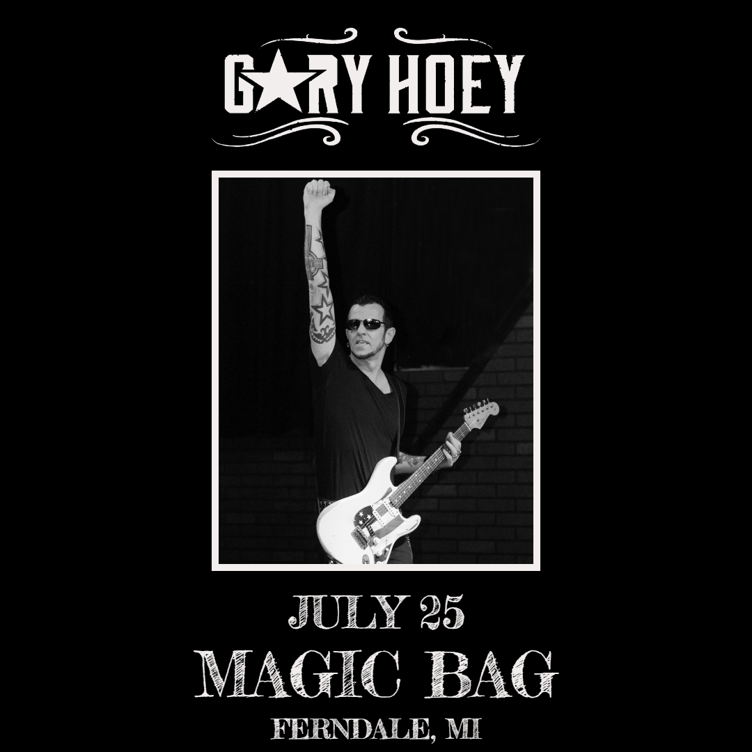 🖤NEW SHOW!!! - ON SALE TODAY!!!🖤
The Magic Bag presents
Gary Hoey @garyhoeyband
Thur, July  25 | Tix: $42 adv. | 7 pm | All Ages
Ticket Link: tinyurl.com/3ptxaah4
#GaryHoey #Guitarist #2024Tour #Ferndale
#TheMagicBag #TagTheBag #JustAnnounced