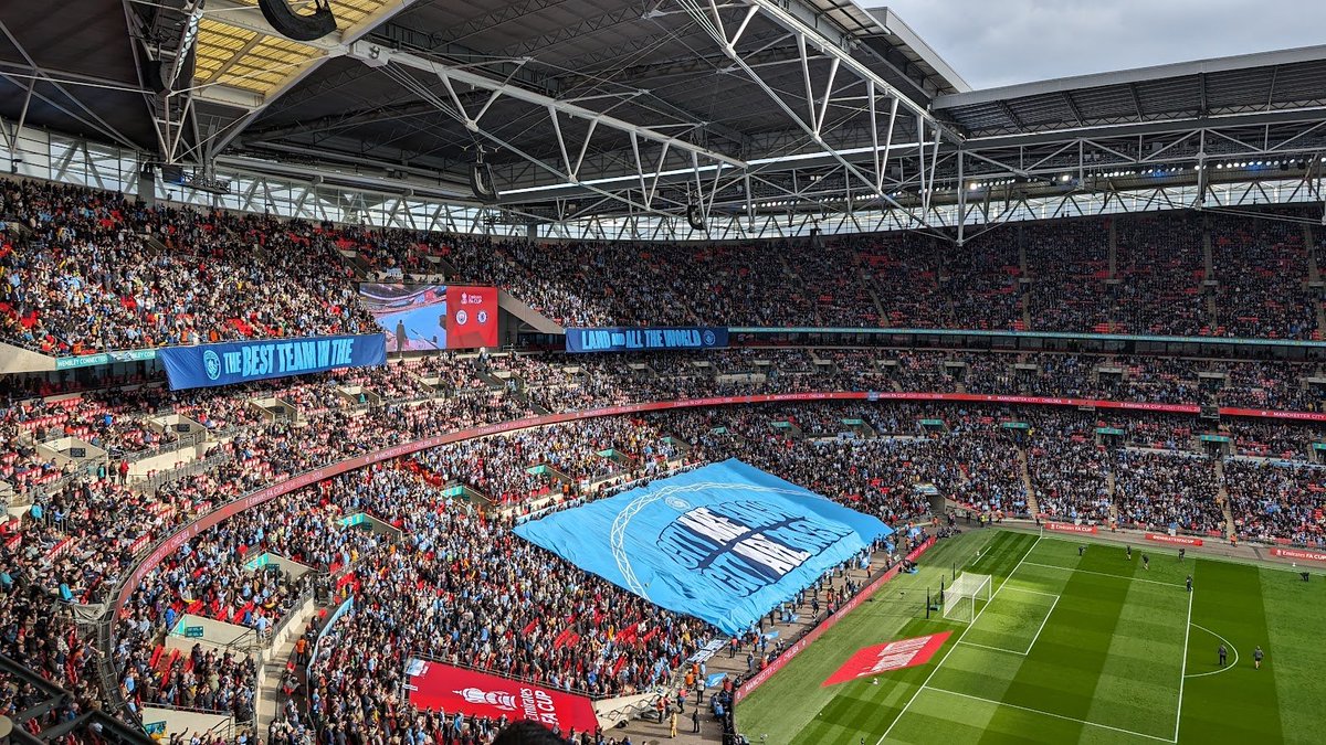 20/04- FA Cup Semi Final day..

2024's first visit to Etihad South (aka Wembley) 14th year in a row for City!
Parking at Amersham and calling in Harrow on the way to Wembley.
