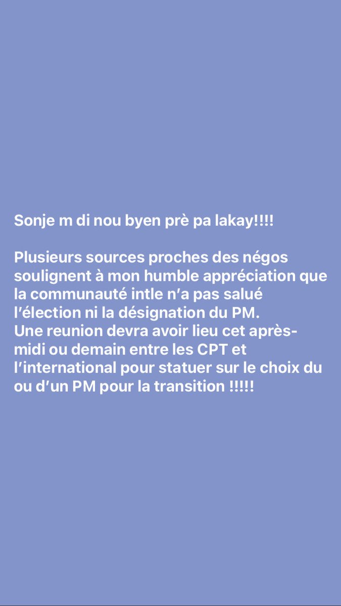 AddictedPress's tweet photo. La désignation du potentiel nouveau PM n’est pas encore actée. Cela ne suit pas les principes établis dans l’accord entre les partis. Les grognes se poursuivent et le choix est déjà contesté. Attendons voir !!!@addictedpress https://t.co/FdJRcTu89K