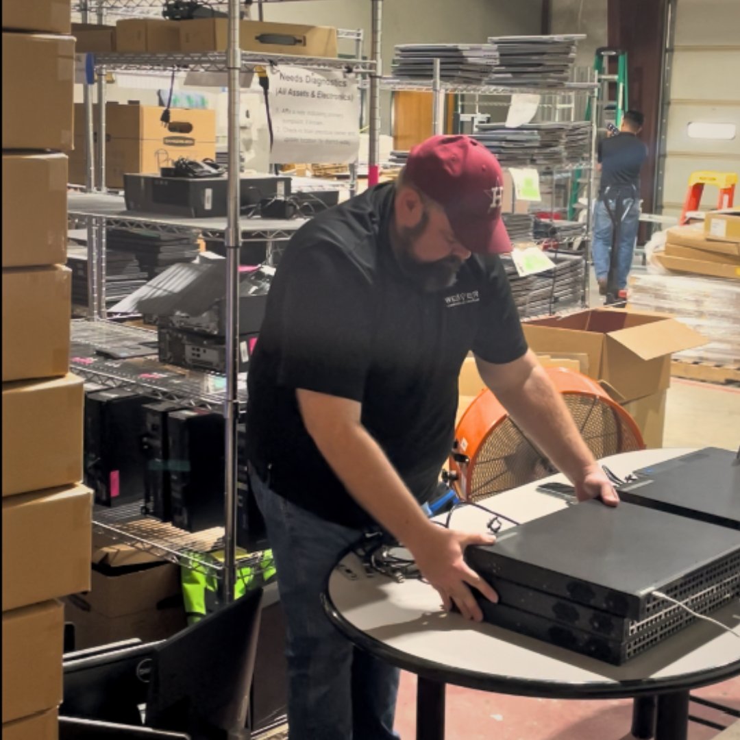 Weaver_Tech's tweet image. Our networking team is currently enhancing connectivity for a Texas Independent School District, demonstrating our commitment to supporting educational institutions. Stay tuned for video highlights of the project later this month!
#WeaverTech #TechInEducation #TransformingIT