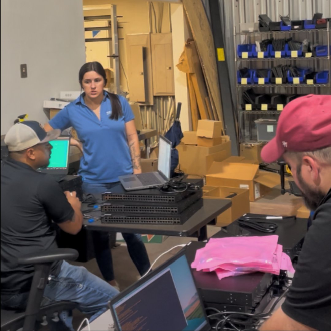 Weaver_Tech's tweet image. Our networking team is currently enhancing connectivity for a Texas Independent School District, demonstrating our commitment to supporting educational institutions. Stay tuned for video highlights of the project later this month!
#WeaverTech #TechInEducation #TransformingIT