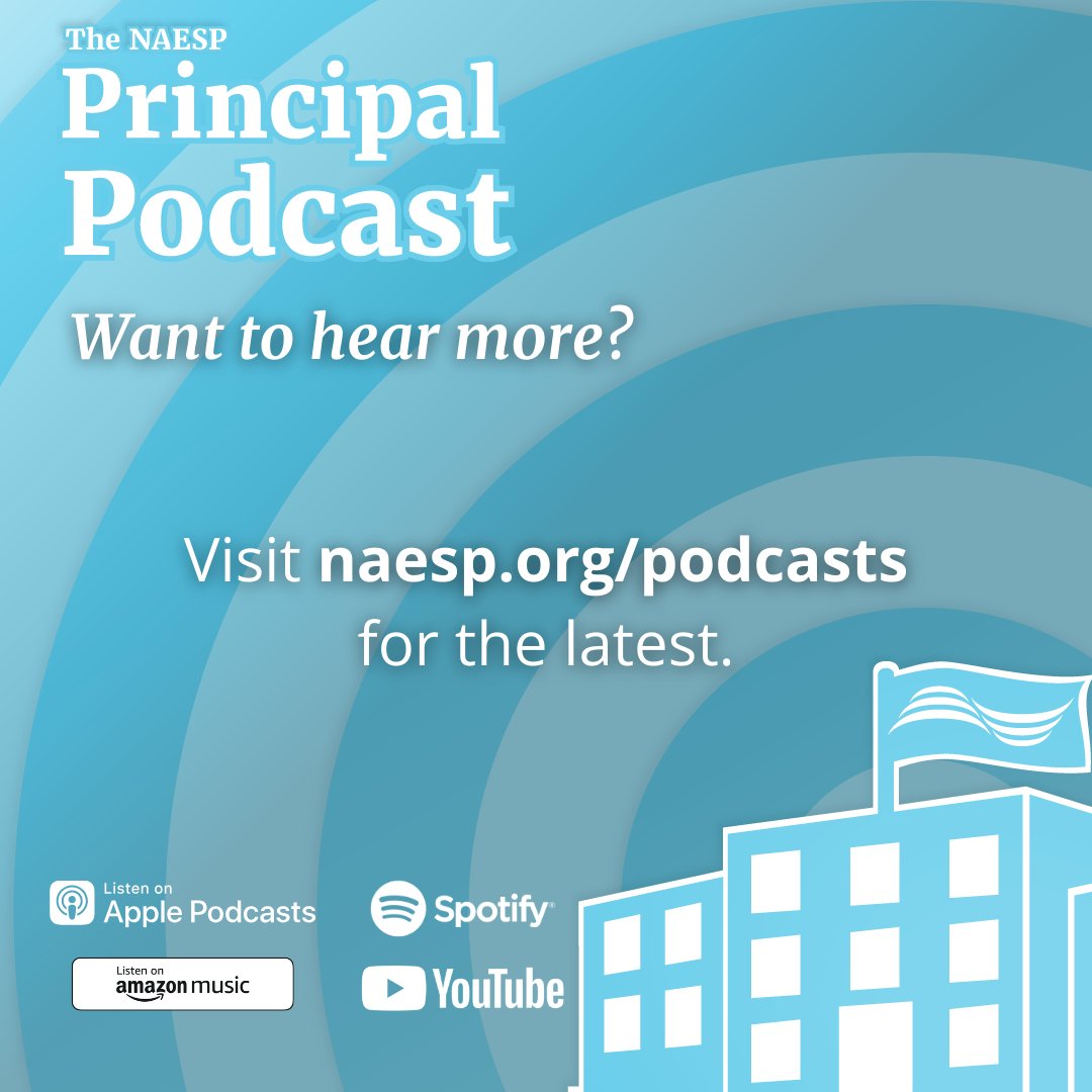 🎙️ Tune in to the latest episode of #PrincipalPodcast as @_AndyJacks, @DrKDArmstrong, and @branch7 share insights on the upcoming #principalsUNITED conference in Nashville! Discover what to expect & how to make the most of this incredible event: naesp.org/resource/uniti…