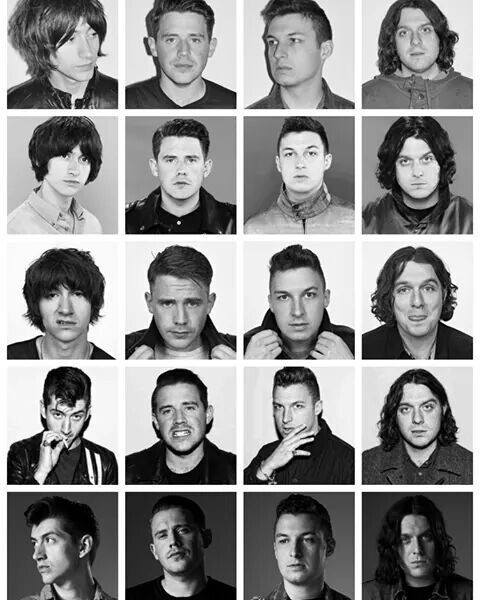 The evolution of the Arctic Monkeys.