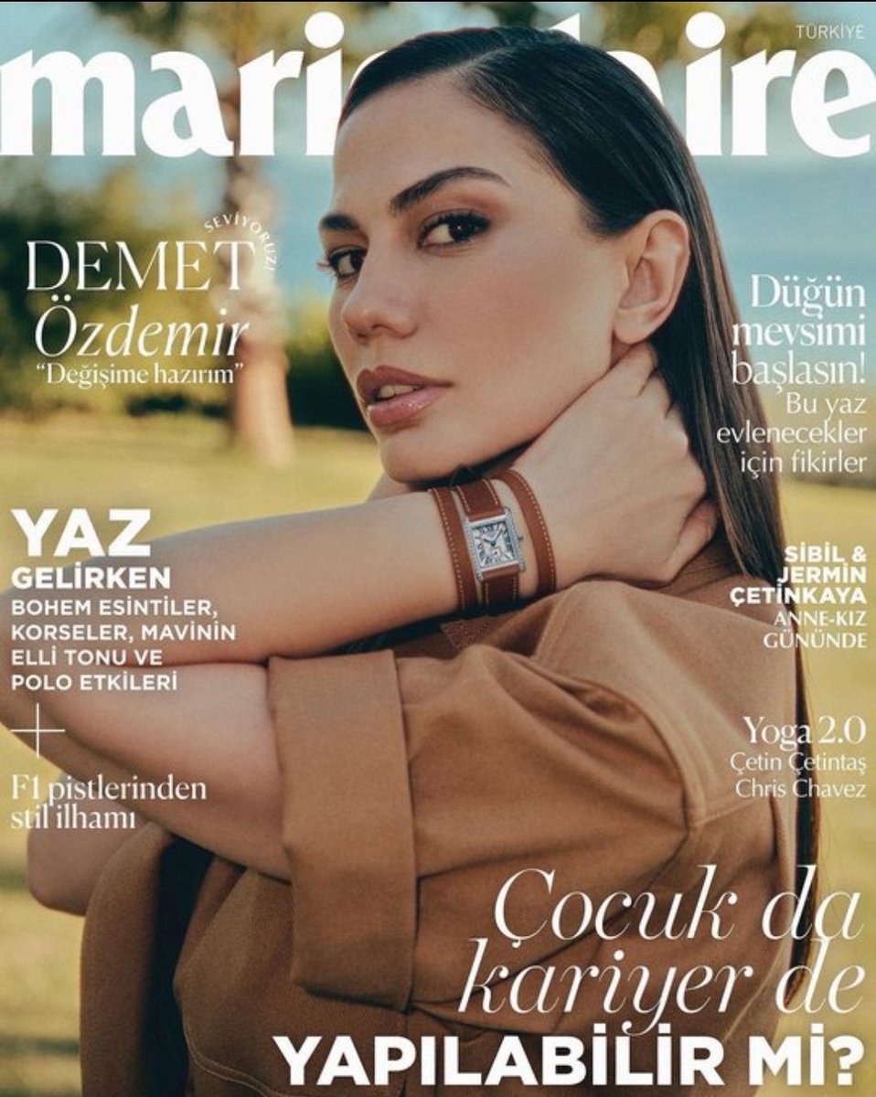 Çok yakışmış kapağa ❤️‍🔥

#DemetÖzdemi̇r × MARİE CLAİRE