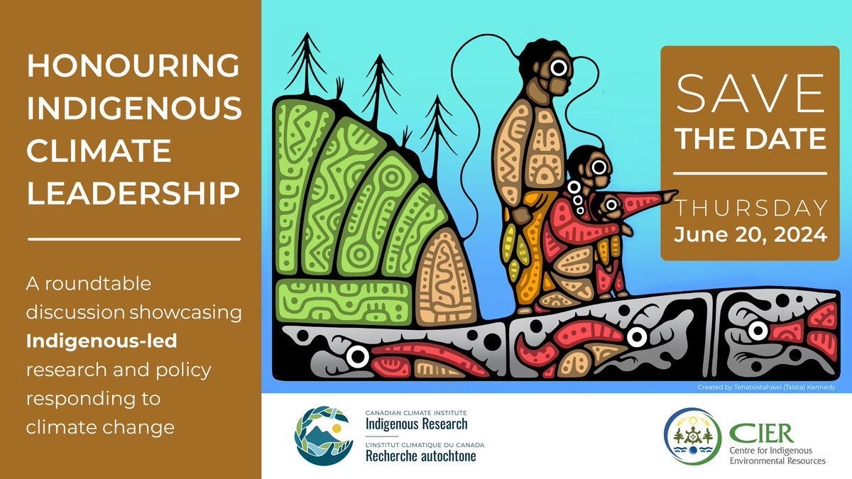 Save the date! Join us on Thursday, June 20, when this year’s case study authors will be part of a national conversation exploring how Indigenous perspectives strengthen the impact and effectiveness of climate policy. #IndigenousResearch #ClimatePolicy #cdnpoli