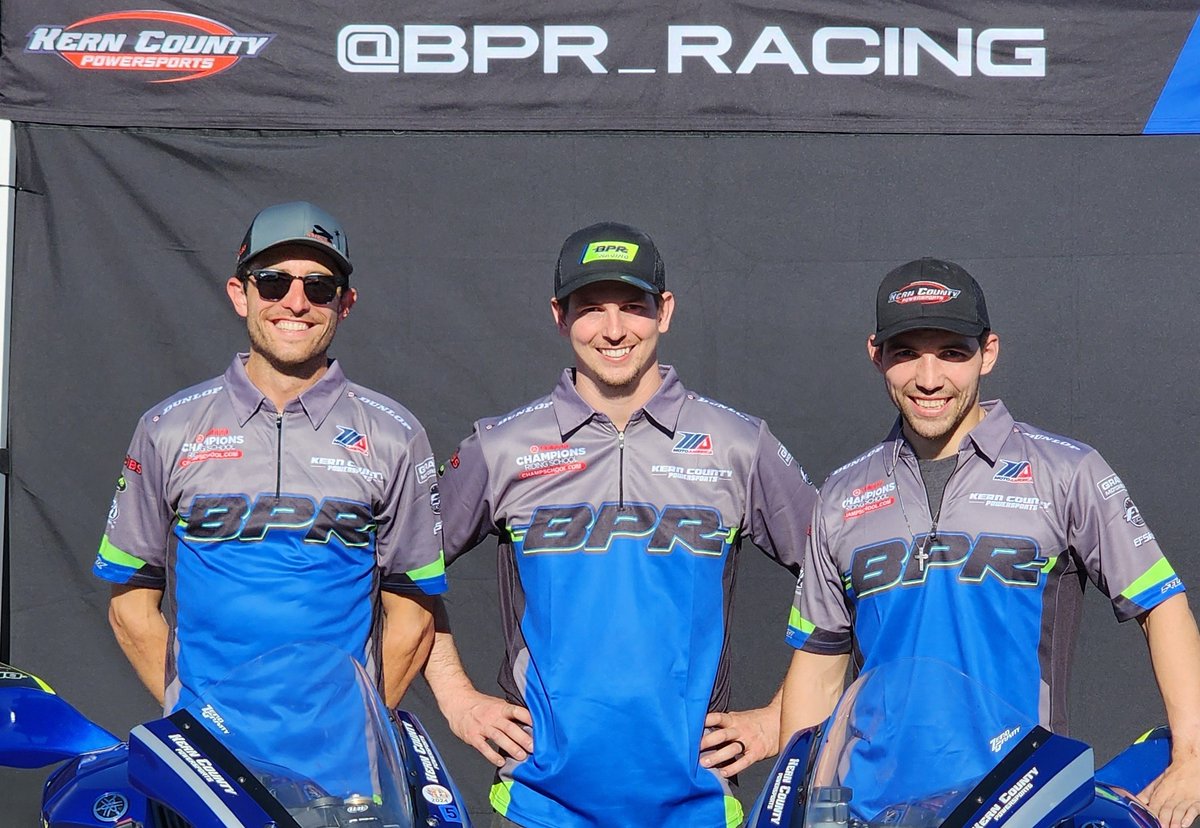 MotoAmerica: BPR Racing Fielding Three Riders In Stock 1000 roadracingworld.com/news/motoameri… Photo courtesy BPR Racing Team and Kern County Powersports.