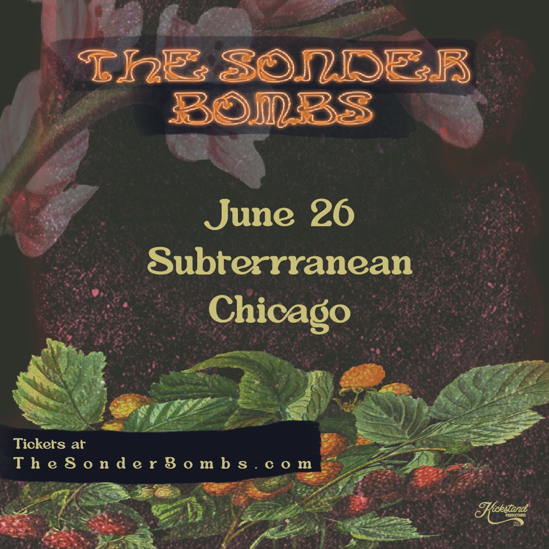 🍓JUST ANNOUNCED🍓 THE SONDER BOMBS (@sonder_bombs) Wednesday, June 26 | All Ages  Tickets @ subt.net