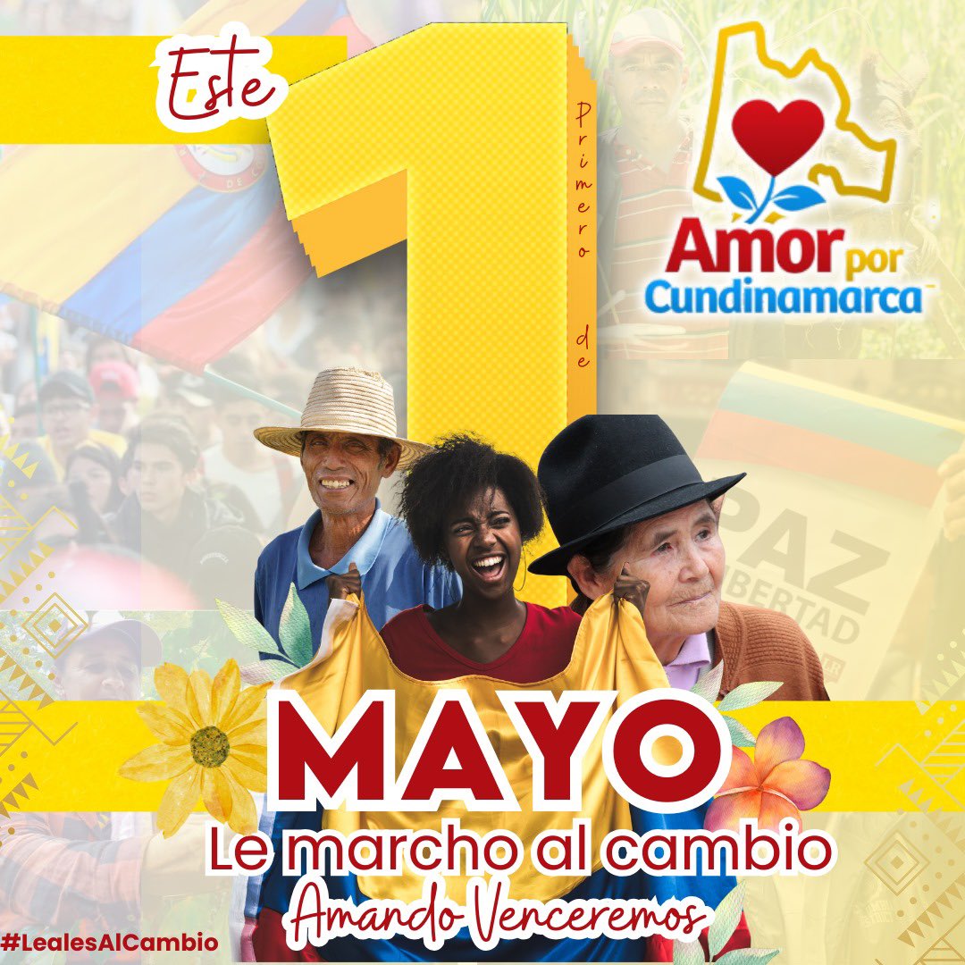 Yo #MarchoPorElCambio . Mañana nuestro encuentro es en el parque nacional!!! Por la #reformaagraria #ReformaLaboral #AmorPorCundinamarca #AmandoVenceremos