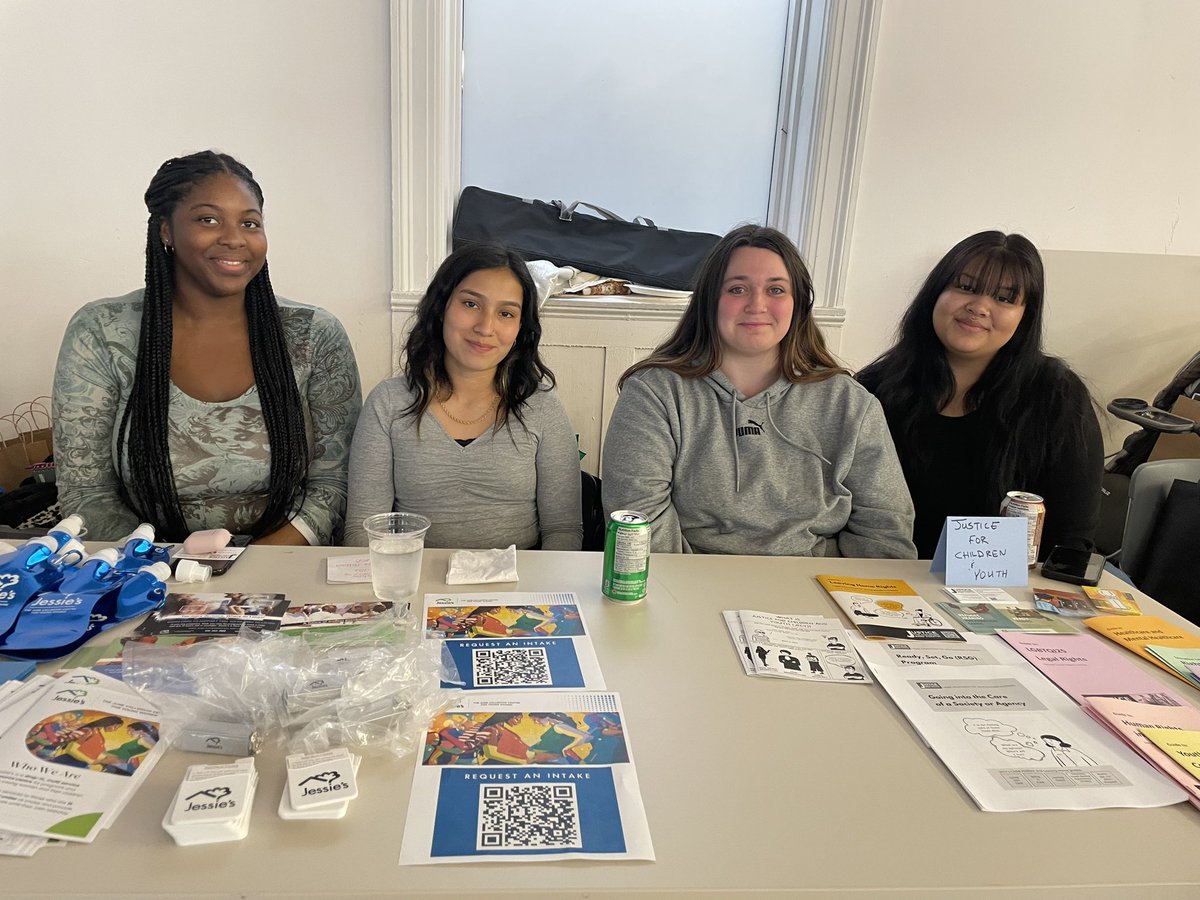 Thank you to the Young Parents No Fixed Address fair for having us! We love sharing about Jessie’s and connecting with potential service users and other organizations!