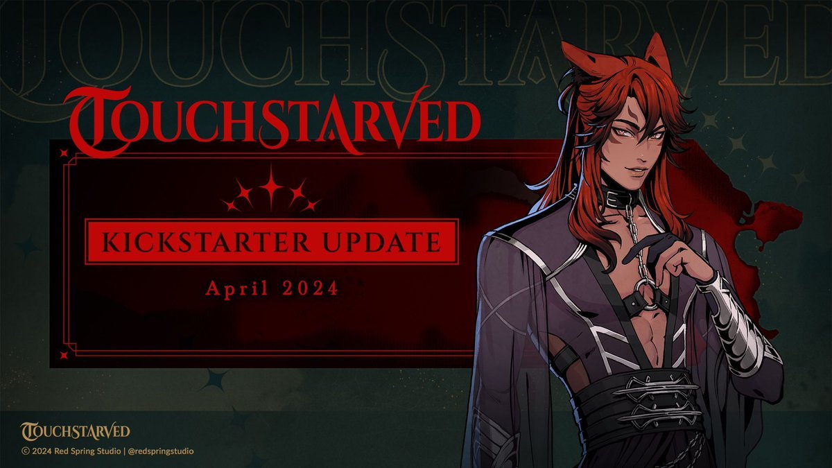April’s Kickstarter Update is now available 🌟 This month we’re taking a closer look at the development of TOUCHSTARVED so far!