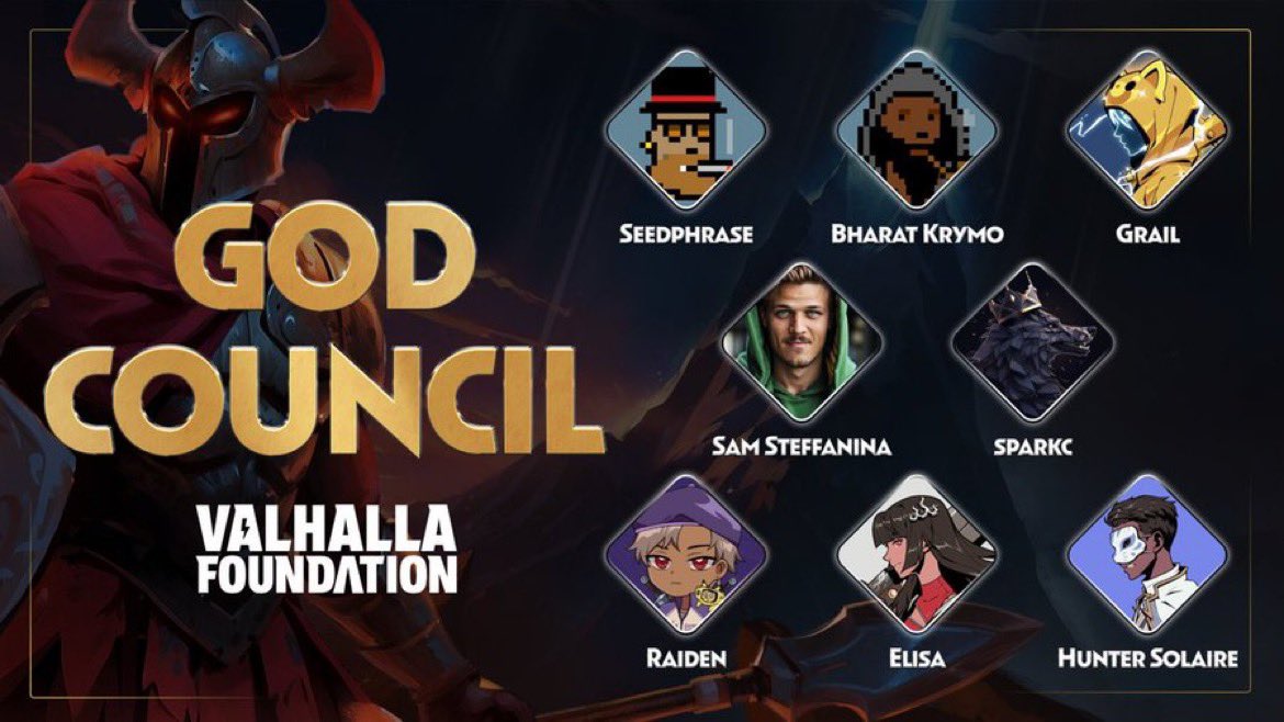 Valhalla is calling! Excited to publicly announce that I’ll be joining the God Council with some legends in the gaming realm ⚡️ It has been impressive to see @InfiniGods player growth and recent funding round as a result of their web3 mobile gaming strategy 🧠