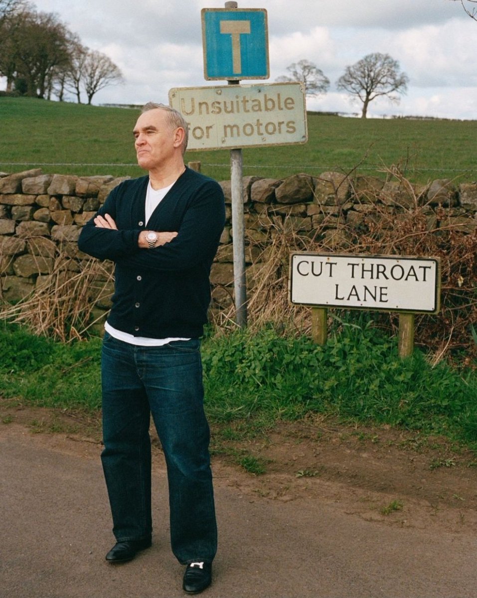 Cut Throat Lane is honestly the perfect place for Morrissey to be.
