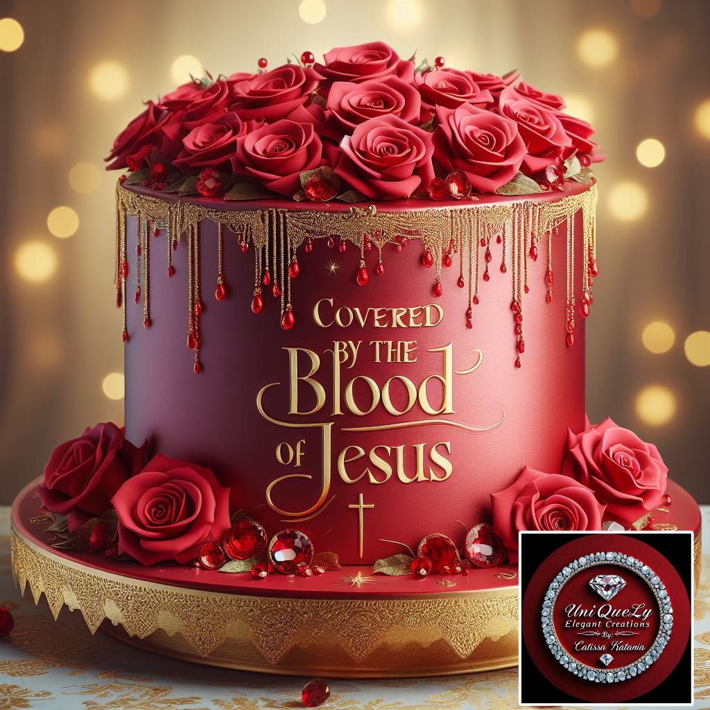 EXPRESS 💎IT💎 WITH A CAKE!!!...
COVERED BY THE BLOOD OF JESUS!!! 
#ALLGLORYTOGOD #GODISGOOD
#ILOVETHELORD ❤️❤️❤️
#COVEREDBYTHEBLOODOFJESUS
#THANKFUL #GRATEFUL #BLESSED