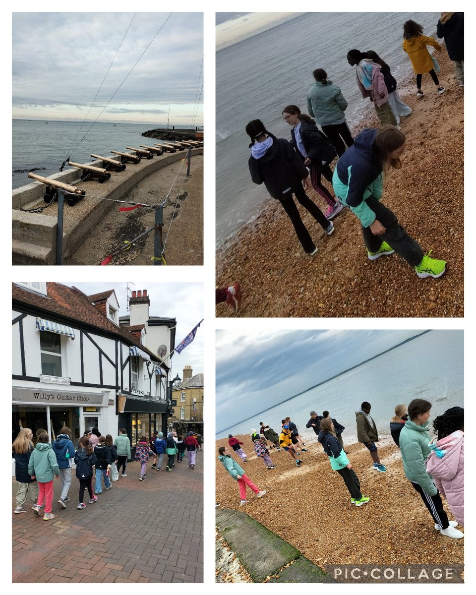 The beach looks lovely tonight and there is some stone skimming practice happening! #aFosteringExploration