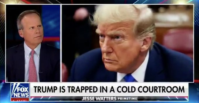 Trump is always complaining about being to cold in the courtroom? Someone should explain to him that prison's are much colder.🤣