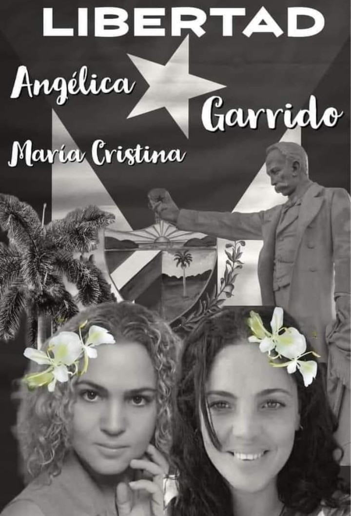 No podemos olvidar a las hermanas Garrido, presas políticas  del #11J. Su único delito fue pedir libertad.  No las dejemos solas.  Exijo su liberación inmediata.  ¡Son inocentes! 
#LibertadParaLosPresosPolìticos #AbajoLaDictadura 
#HastaQueSeanLibres #Cuba