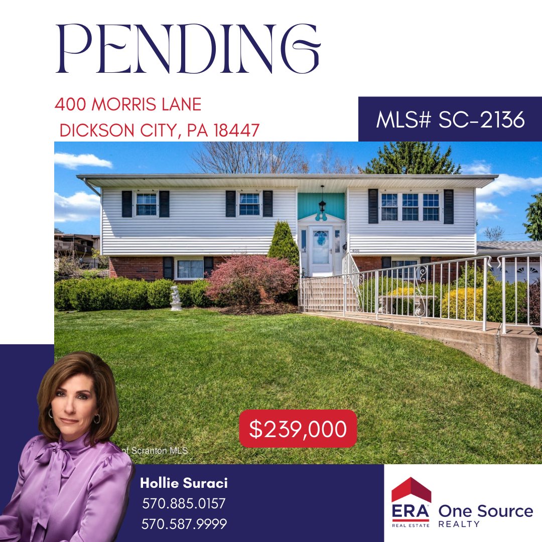 #Pending #TeamERA #NEPA #RealEstate #InYourCorner #Experience #Results